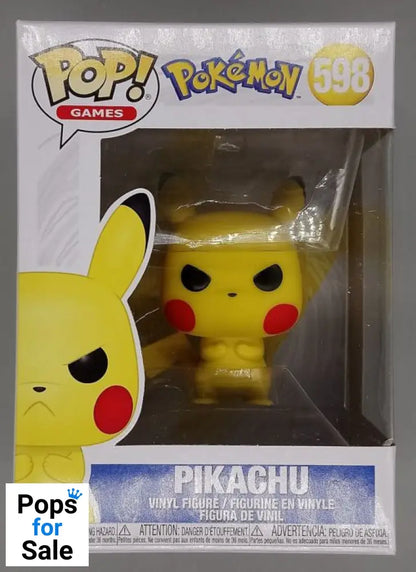 598 Pikachu (Grumpy) - Pokemon Funko POP