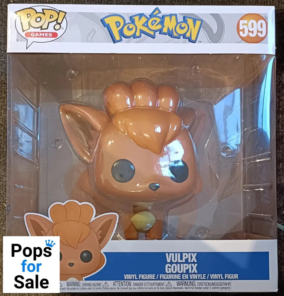 #599 Vulpix - 10 Inch - Pokemon Funko POP