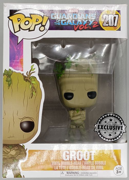#207 Groot (Adolescent) Marvel Guardians of the GalaxyBox Damaged Funko POP
