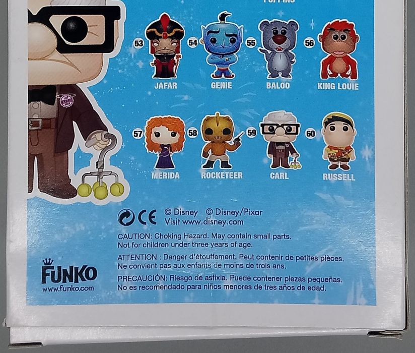 #59 Carl - Disney Up! - Box Damaged Funko POP