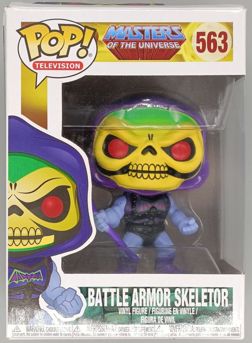 563 Battle Armor Skeletor - Masters of the Universe - Damaged Box Funko POP