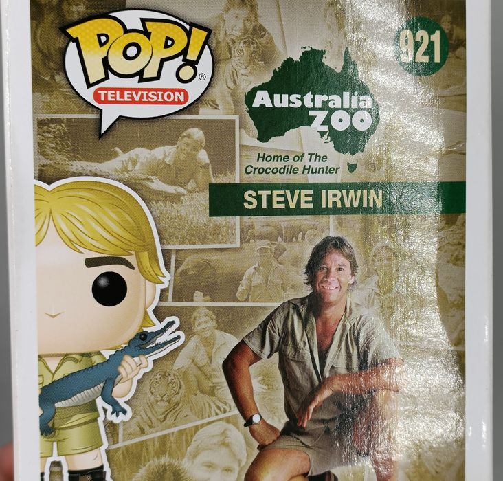 #921 Steve Irwin - Australia Zoo - Crocodile Hunter Damaged Box Funko POP