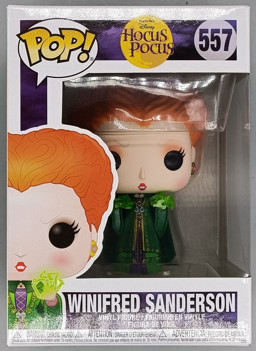 557 Winifred Sanderson (w/ Magic Spell) Disney Hocus - Box Damaged Funko POP