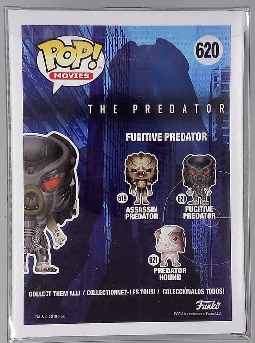620 Fugitive Predator (Disappearing) The Predator 2 Funko POP - Box Damaged