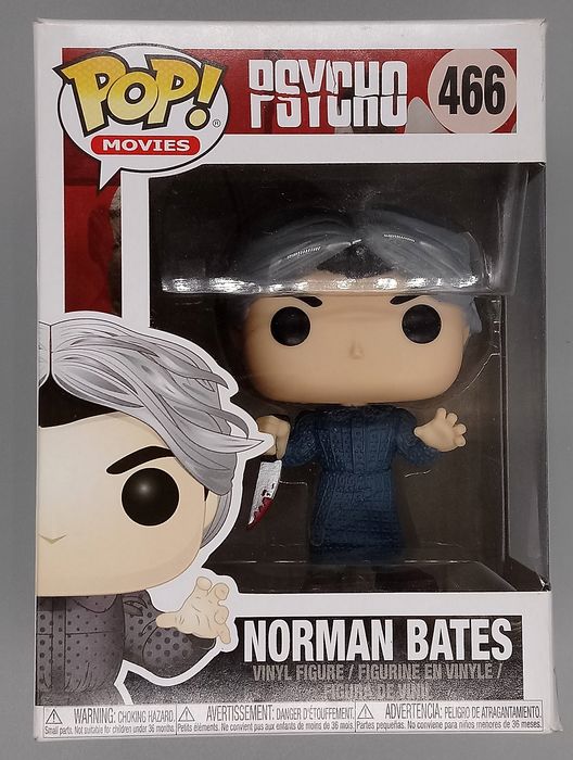 466 Norman Bates - Horror - Psycho - Box Damaged Funko POP