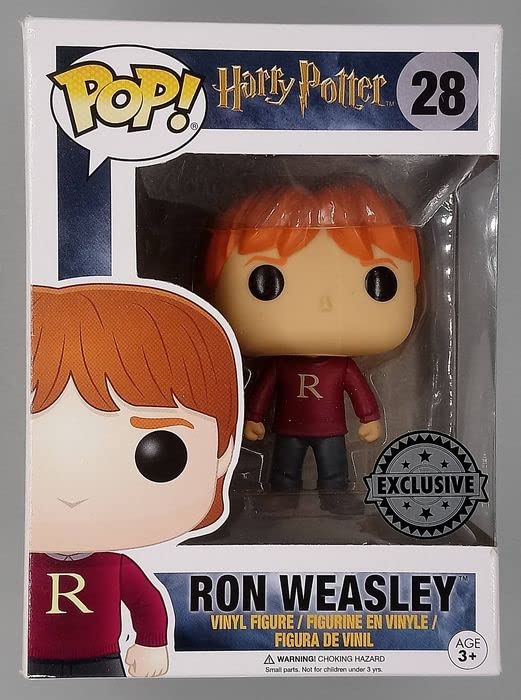 28 Ron Weasley (Sweater) - Harry Potter - Funko POP - Box Damaged