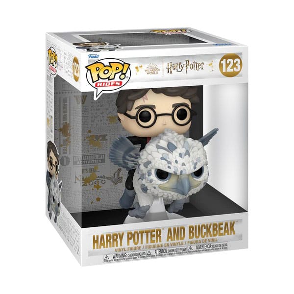 #123 Harry Potter and Buckbeak - Deluxe - Harry Potter Brand New Funko POP
