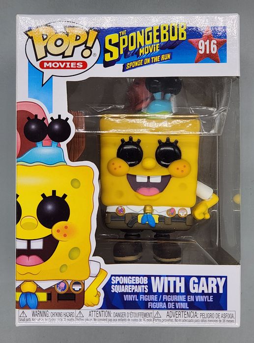 916 SpongeBob SquarePants (with Gary) Sponge On The Run Funko POP