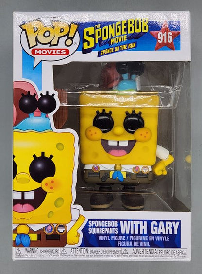 916 SpongeBob SquarePants (with Gary) Sponge On The Run Funko POP