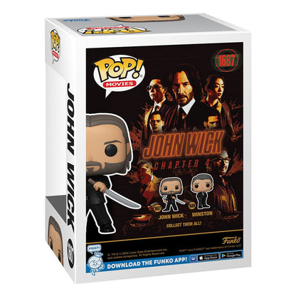1687 John Wick - John Wick 4 Funko POP - Brand New Funko POP