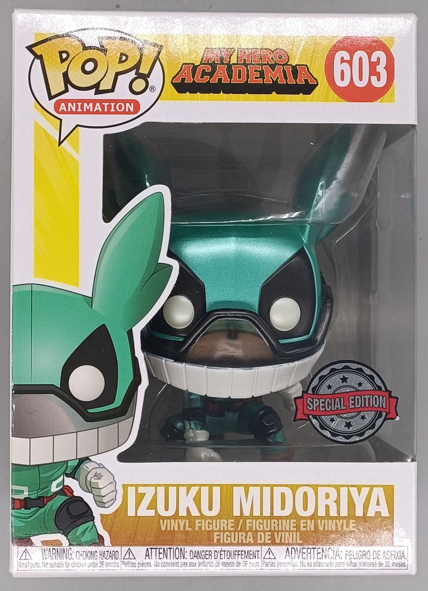 603 Izuku Midoriya - Metallic - My Hero Academia Funko POP