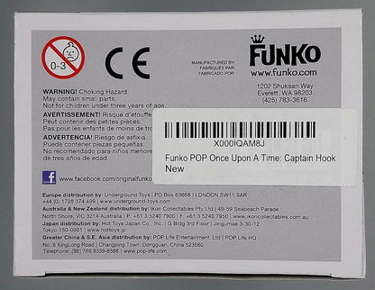 #272 Captain Hook - Once Upon A Time - Box Damaged Funko POP