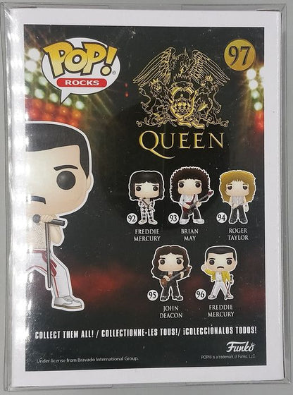 #97 Freddie Mercury - Diamond - Queen - Rocks Funko POP