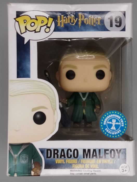#19 Draco Malfoy (Quidditch) - Harry Potter - Box Damaged Funko POP