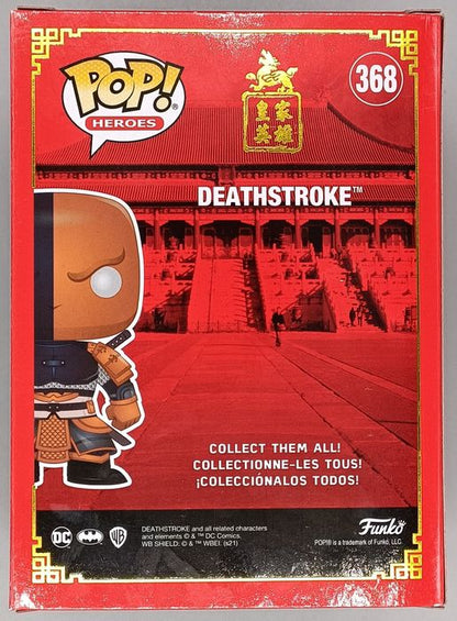 #368 Deathstroke Metallic - DC - 2021 Con China Ltd Ed Funko POP