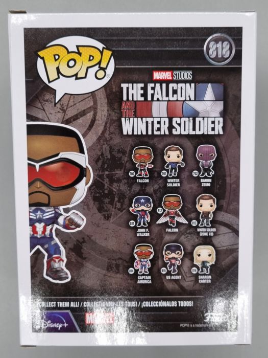 #818 Captain America (Shield) Marvel Falcon & Winter Soldier Funko POP
