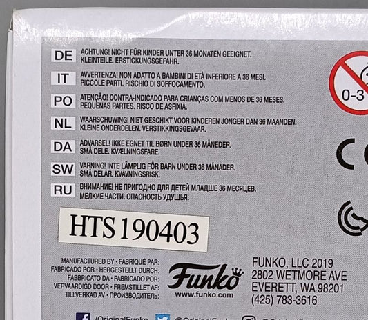 727 Night Lights (Stephanie) How To Train Your Dragon - Funko POP - Box Damaged