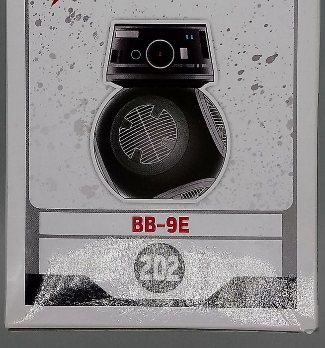 202 BB-9E - Chrome - Star Wars The Last Jedi - Funko POP - Box Damaged