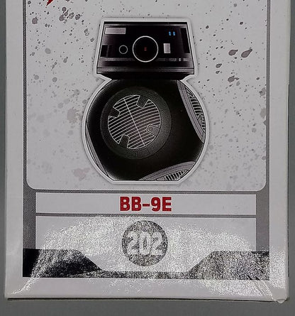202 BB-9E - Chrome - Star Wars The Last Jedi - Funko POP - Box Damaged