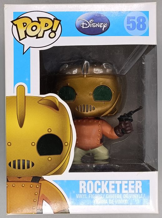 #58 Rocketeer - Disney - Box Damaged Funko POP