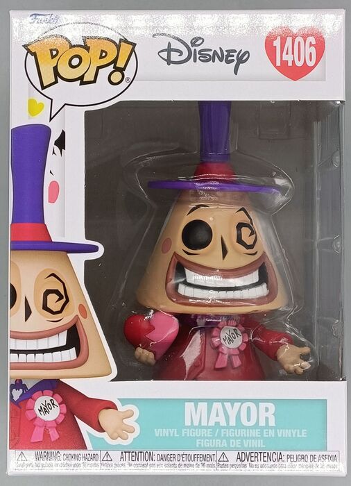1406 Mayor - Disney Nightmare Before Christmas Valentines Day Funko POP - Brand New