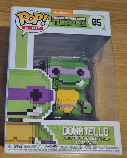 05 Donatello - 8-Bit - Teenage Mutant Ninja Turtles Funko POP - Box Damaged
