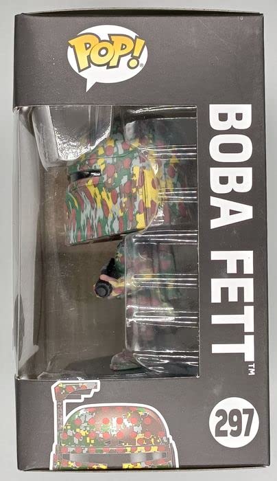 297 Boba Fett (Futura) - Star Wars - Funko POP - Box Damaged