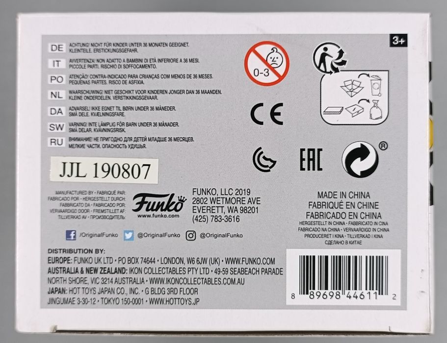 #23 Paulie Pigeon (Black) - Pop Icons - NYCC Exclusive 2019 Funko POP