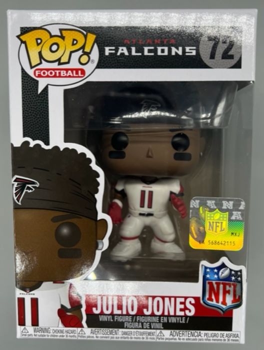 #72 Julio Jones (White) - NFL Atlanta Falcons Funko POP