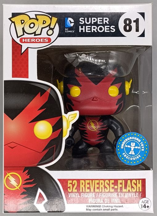 #81 ReverseFlash (New 52) - DC Super Heroes - Box Damaged Funko POP