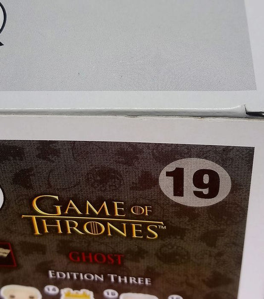 #19 Ghost - Game of Thrones - Box Damaged Funko POP