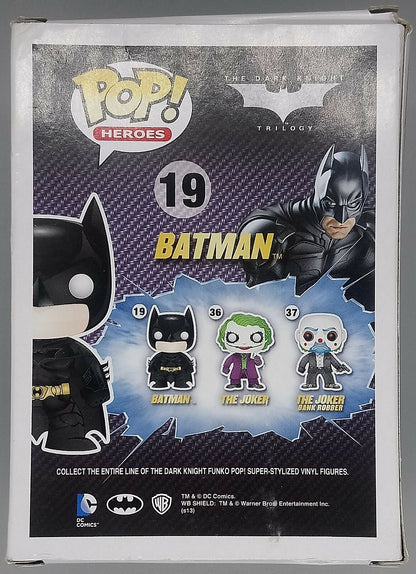 19 Batman (Trilogy) - DC - The Dark Knight Rises - Box Damaged Funko POP