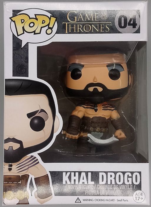 04 Khal Drogo - Game of Thrones - Funko POP - Box Damaged