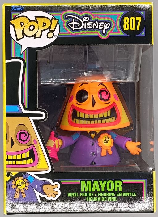 #807 Mayor - Blacklight - Disney TNBC Funko POP