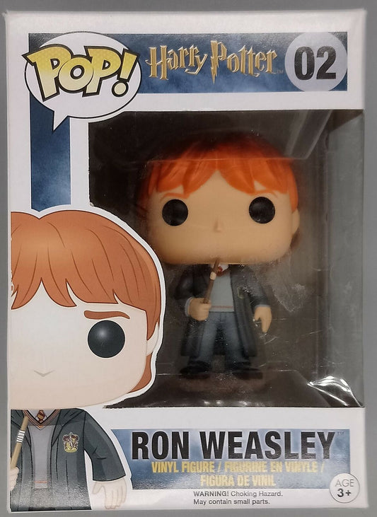 #02 Ron Weasley - Harry Potter - Box Damaged Funko POP