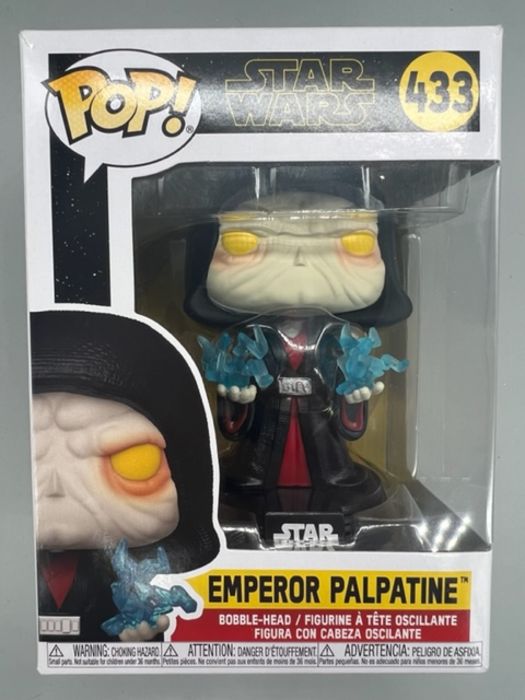 433 Emperor Palpatine (Revitalized) - Star Wars Funko POP - Box Damaged