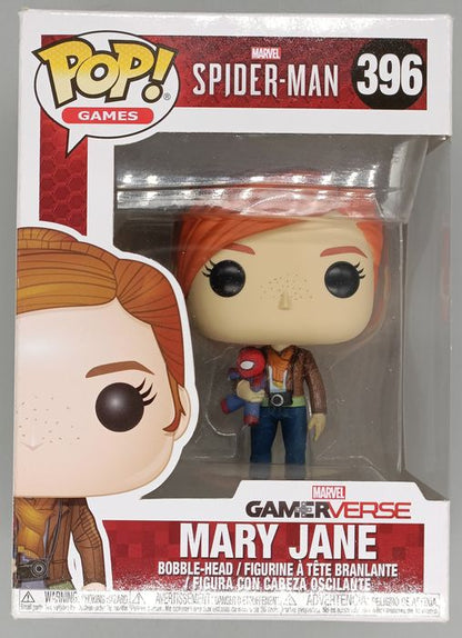 #396 Mary Jane - Marvel Spider-Man Game - Box Damaged Funko POP