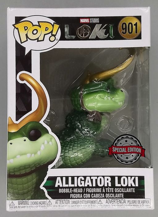 #901 Alligator Loki - Marvel Loki Funko POP