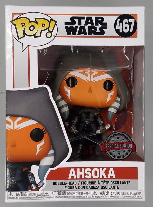 #467 Ahsoka (Hooded) - Star Wars The Mandalorian Funko POP