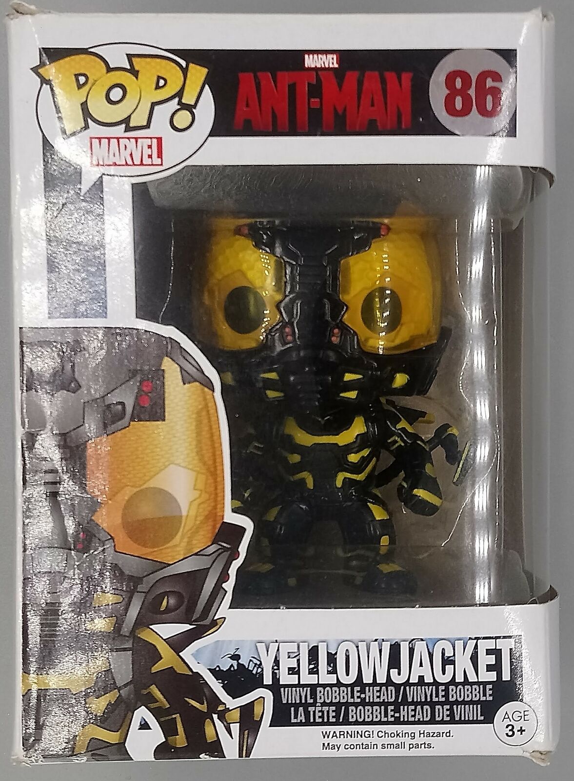 #86 Yellowjacket - Marvel Ant-Man - Box Damaged Funko POP