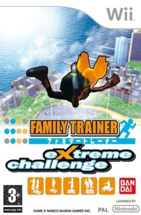 Family Trainer: Extreme Challenge for Nintendo Wii/Wii-U - [No Mat - French Import]