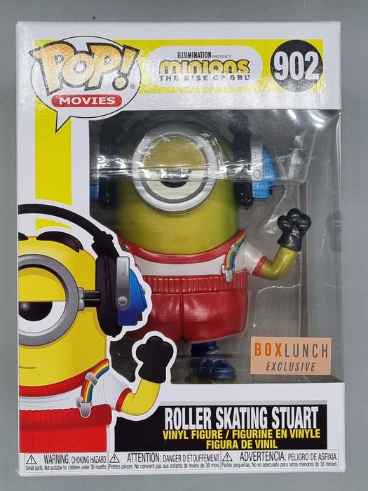 902 Roller Skating Stuart - Metallic - Minions Rise of Gru Funko POP