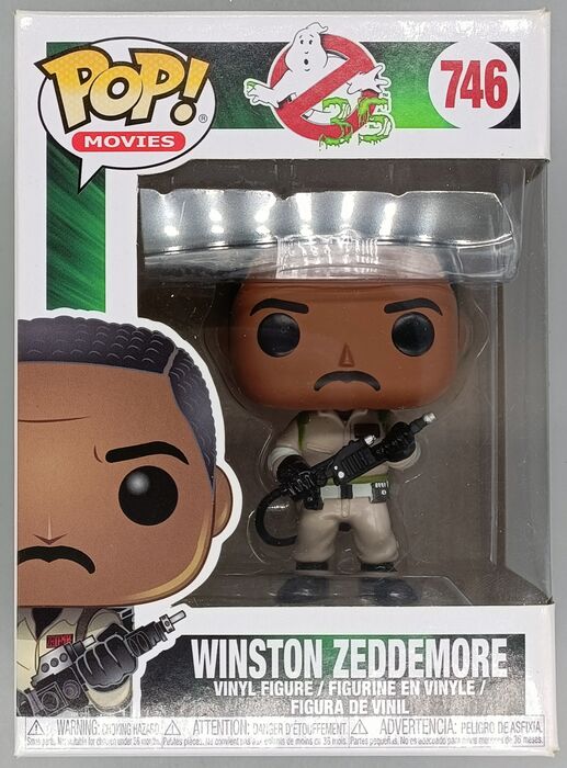 #746 Winston Zeddemore - Ghostbusters 35th - Box Damaged Funko POP