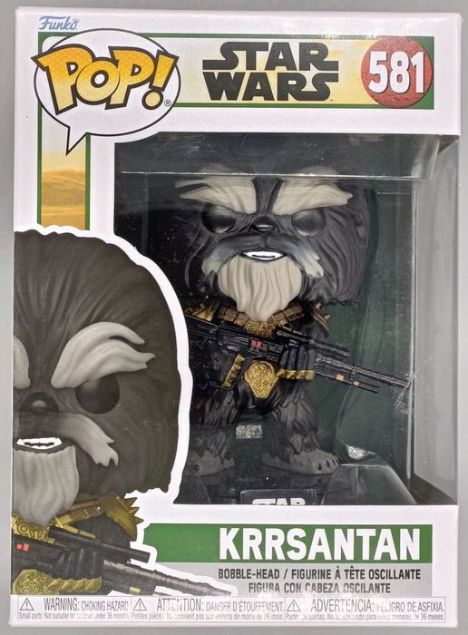 581 Krrsantan Star Wars The Book Of Boba Fett - Funko POP - Box Damaged