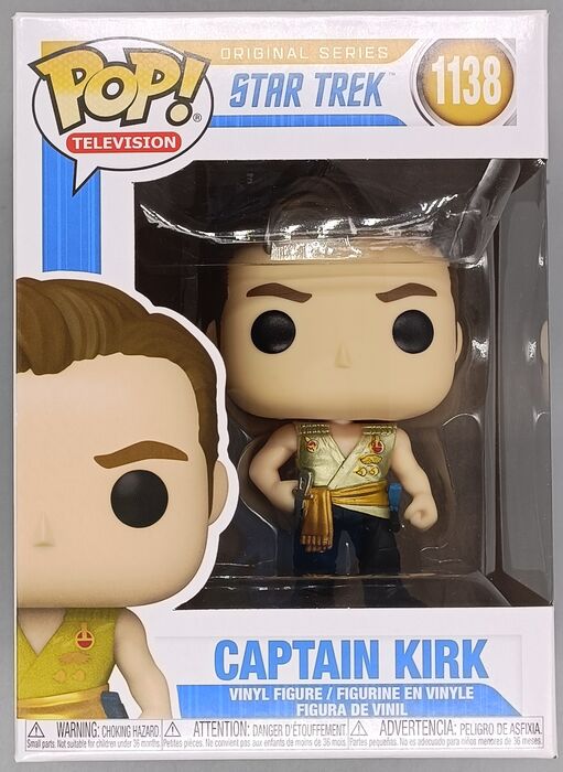 #1138 Captain Kirk (Mirror, Mirror) - Star Trek Original Series Funko POP