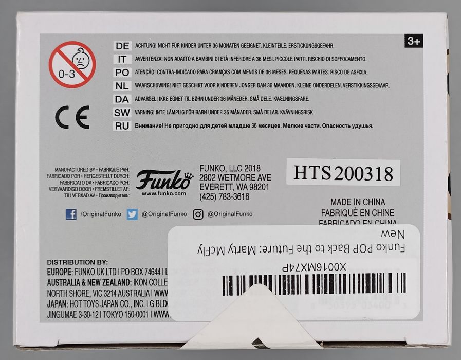 49 Marty McFly - Back to the Future - Box Damaged Funko POP