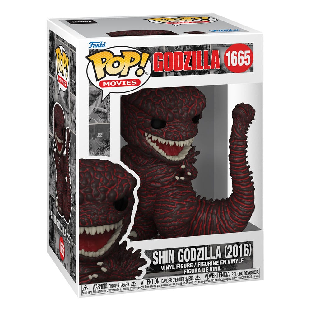 1665 Shin Godzilla (2016) - Godzilla 70th Anniversary - New Funko POP