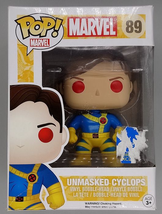 #89 Unmasked Cyclops - Marvel X-Men - Box Damaged Funko POP