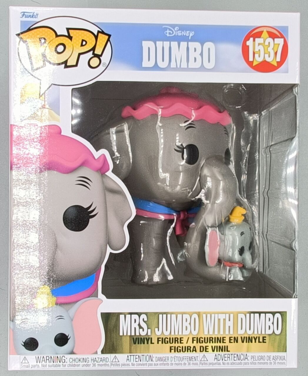 1537 Mrs. Jumbo with Dumbo - 6 Inch - Disney Dumbo Funko POP - Brand New