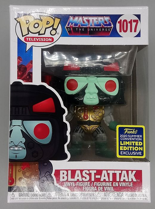 #1017 Blast-Attak - Masters of The Universe - 2020 Con Exc Funko POP